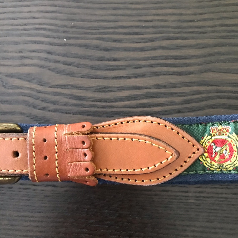 VINTAGE BURBERRY’S RARE! HUNTING BELT - Picture 6 of 13